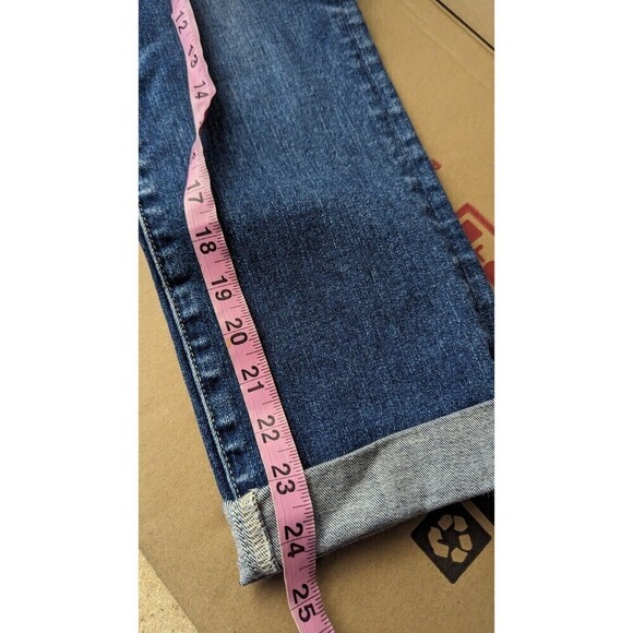 AG Adriano Goldschmied Isabelle High Rise Straight Crop Jeans Size 25R - Picture 9 of 9